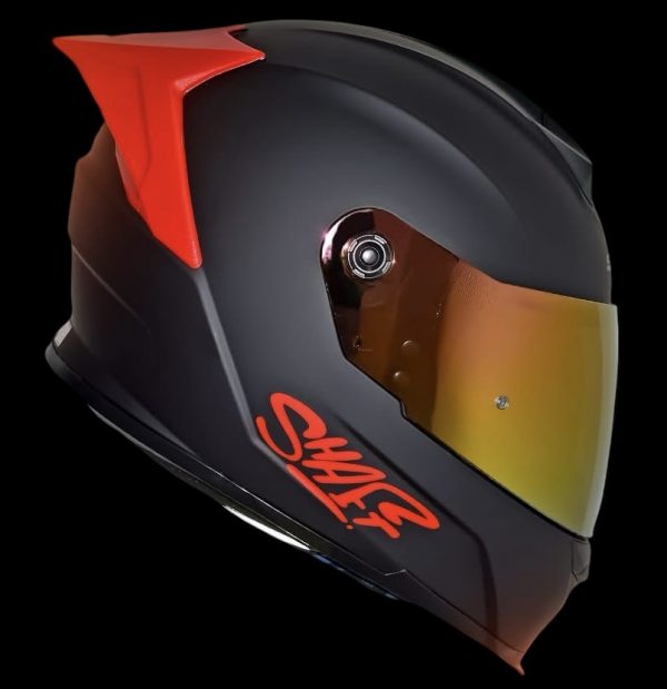 Casco Shaft Solid Rojo