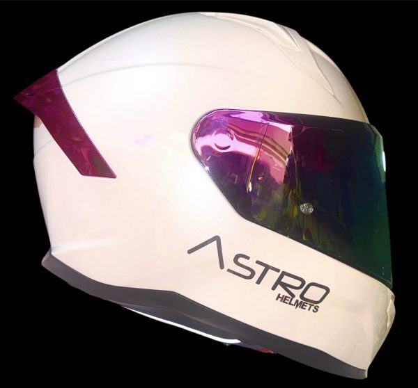 Casco Astro Pear White Purple