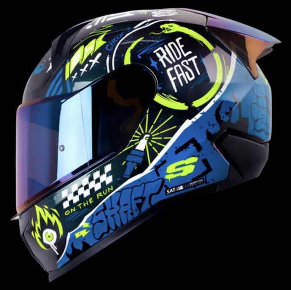 CASCO SHAFT MOTION V2 CAMALEON AMARILLO NEON - Image 2