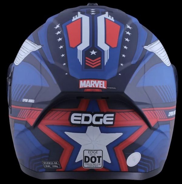 Casco EDGE Edición Capitán América - Image 3